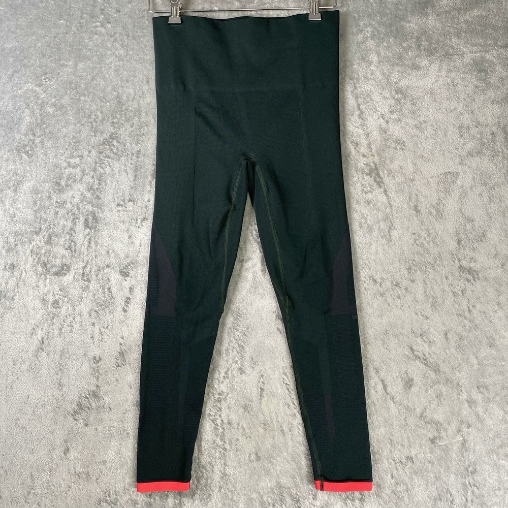 LNDR Cosmos Leggings Womens Size M/L Green Activewear Ankle Stretch Gym Form Fit